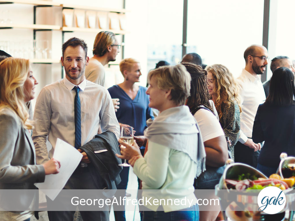 Connecting at Events by George Kennedy